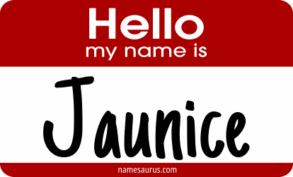Hello my name is Jaunice png download