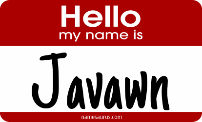 Hello my name is Javawn png download