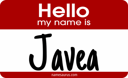 Hello my name is Javea png download