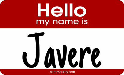 Hello my name is Javere png download