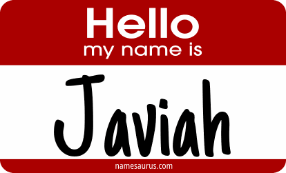 Hello my name is Javiah png download