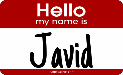 Hello my name is Javid png download