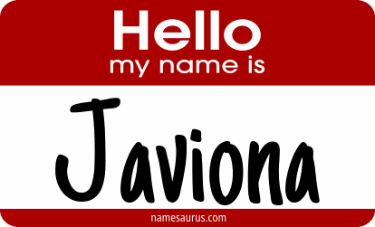 Hello my name is Javiona png download