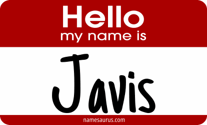 Hello my name is Javis png download