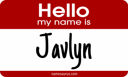Hello my name is Javlyn png download