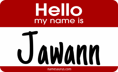 Hello my name is Jawann png download