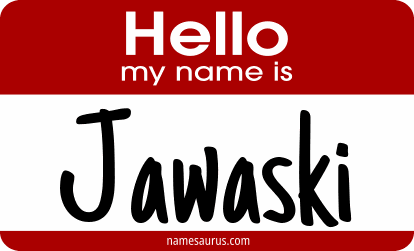 Hello my name is Jawaski png download