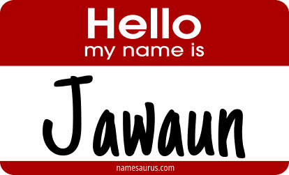 Hello my name is Jawaun png download