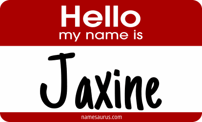 Hello my name is Jaxine png download