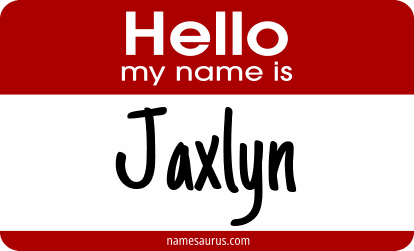 Hello my name is Jaxlyn png download