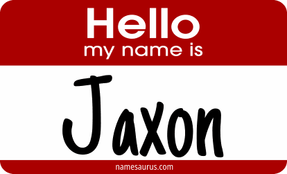 Hello my name is Jaxon png download