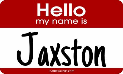 Hello my name is Jaxston png download