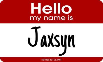 Hello my name is Jaxsyn png download