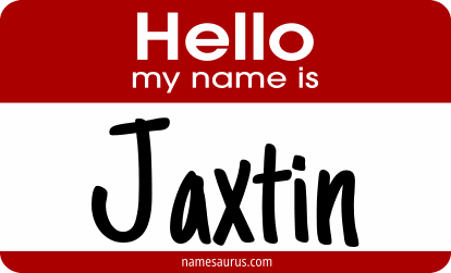 Hello my name is Jaxtin png download