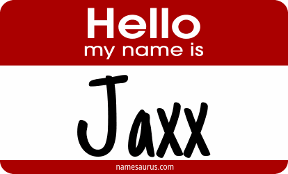 Hello my name is Jaxx png download