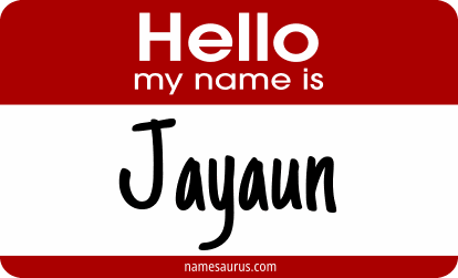 Hello my name is Jayaun png download