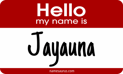 Hello my name is Jayauna png download