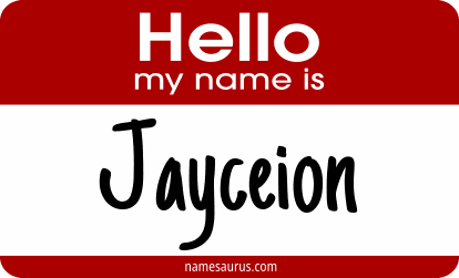 Hello my name is Jayceion png download