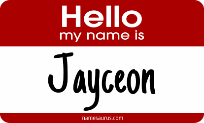 Hello my name is Jayceon png download