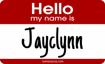 Hello my name is Jayclynn png download