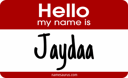 Hello my name is Jaydaa png download