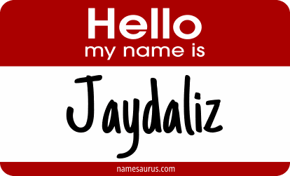 Hello my name is Jaydaliz png download