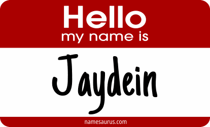 Hello my name is Jaydein png download
