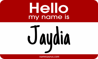 Hello my name is Jaydia png download