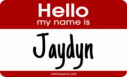 Hello my name is Jaydyn png download