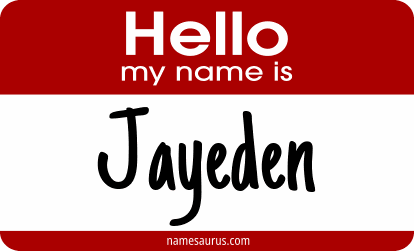 Hello my name is Jayeden png download