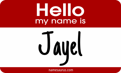 Hello my name is Jayel png download