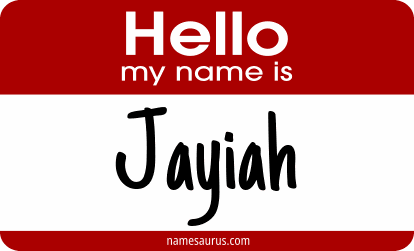 Hello my name is Jayiah png download