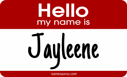 Hello my name is Jayleene png download