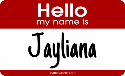 Hello my name is Jayliana png download