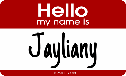 Hello my name is Jayliany png download
