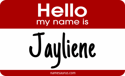 Hello my name is Jayliene png download