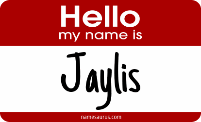 Hello my name is Jaylis png download