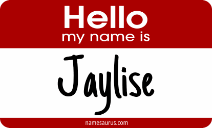 Hello my name is Jaylise png download