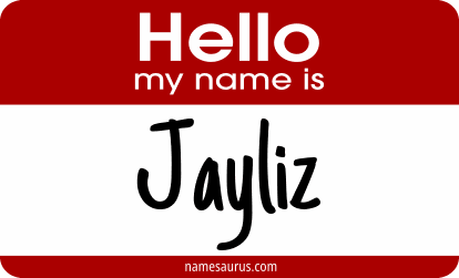 Hello my name is Jayliz png download