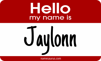Hello my name is Jaylonn png download