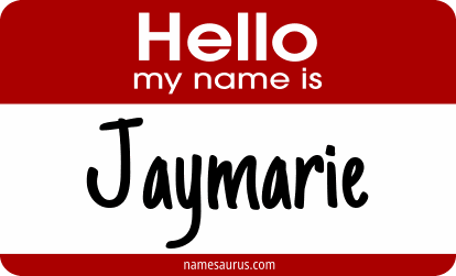 Hello my name is Jaymarie png download
