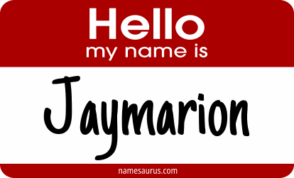 Hello my name is Jaymarion png download