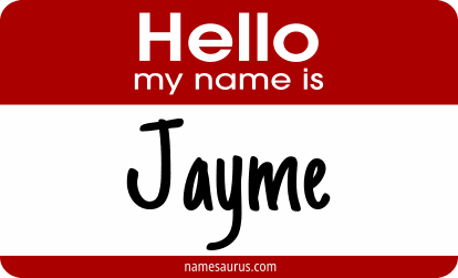 Hello my name is Jayme png download