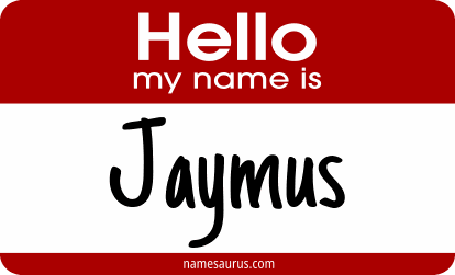Hello my name is Jaymus png download