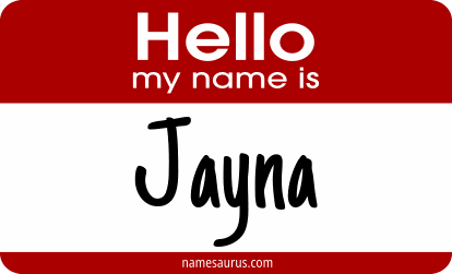 Hello my name is Jayna png download