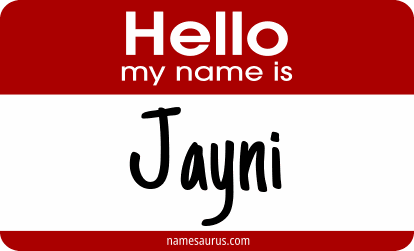 Hello my name is Jayni png download