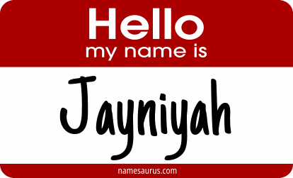 Hello my name is Jayniyah png download