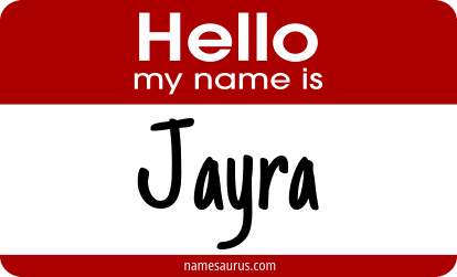 Hello my name is Jayra png download