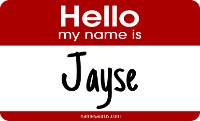 Hello my name is Jayse png download