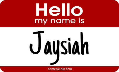 Hello my name is Jaysiah png download